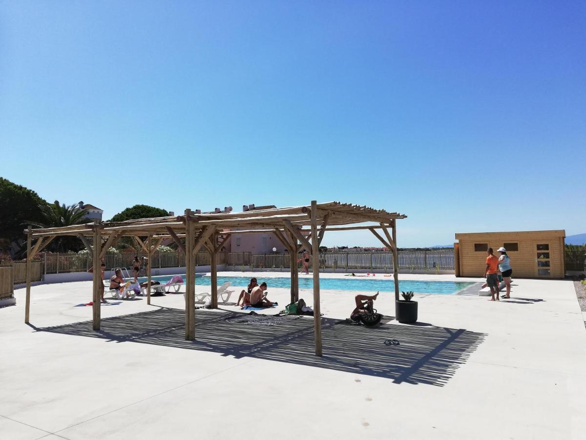 Appartement Tout Confort A Cap Coudalere Avec Vue Magnifique Sur Le Canigou Au Bord Du Lac - Check In Automatise - Parking Gratuit - Aire De Jeux D'Enfants - Le Barcarès Dış mekan fotoğraf