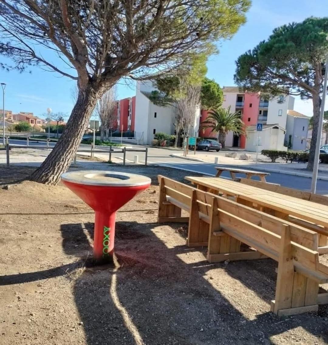 Appartement Tout Confort A Cap Coudalere Avec Vue Magnifique Sur Le Canigou Au Bord Du Lac - Check In Automatise - Parking Gratuit - Aire De Jeux D'Enfants - Le Barcarès Dış mekan fotoğraf